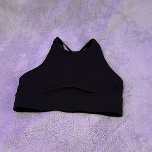 Black Sports Bra || Size S